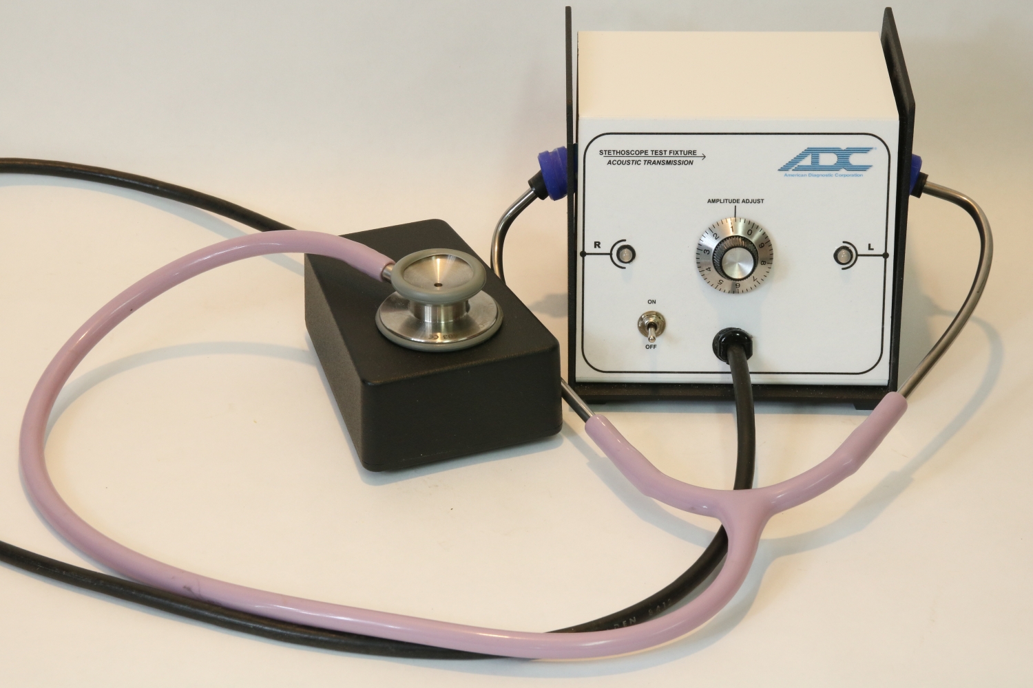 Stethoscope Acoustic Transmission Test Fixture, Custom Branded